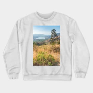 Osoyoos Summer Mountain View - Okanagan Valley Crewneck Sweatshirt